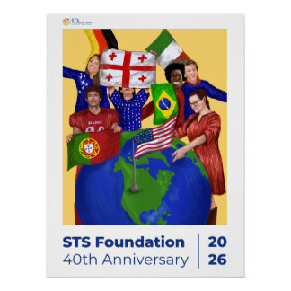 Pôster Cartaz do 40º Aniversário da Fundação STS