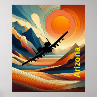 Poster Cartaz do A10 Warthog.