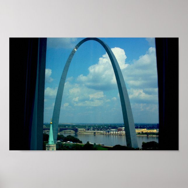Poster Cartaz do Arco de St. Louis (Frente)