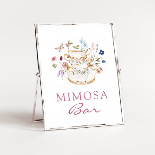 Poster Cartaz do Bar Mimosa Rosa
