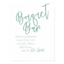 Cartaz do Bouquet Bar