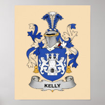 Cartaz do Brasão de Armas Kelly