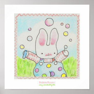 Poster cartaz do Bubble Bunny