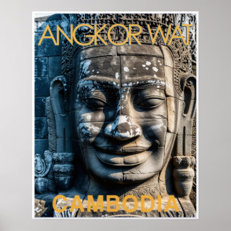 Poster cartaz do Camboja