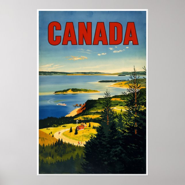 Poster Cartaz do Canadá (Frente)