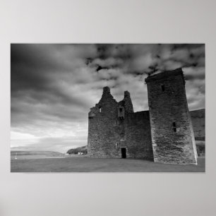 Poster Cartaz do Castelo de Lochranza, Ilha de Arran, Esc