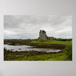 Poster cartaz do castelo Dunguaire, Irlanda