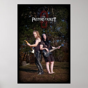 Poster cartaz do cemitério The Pastor's Casket