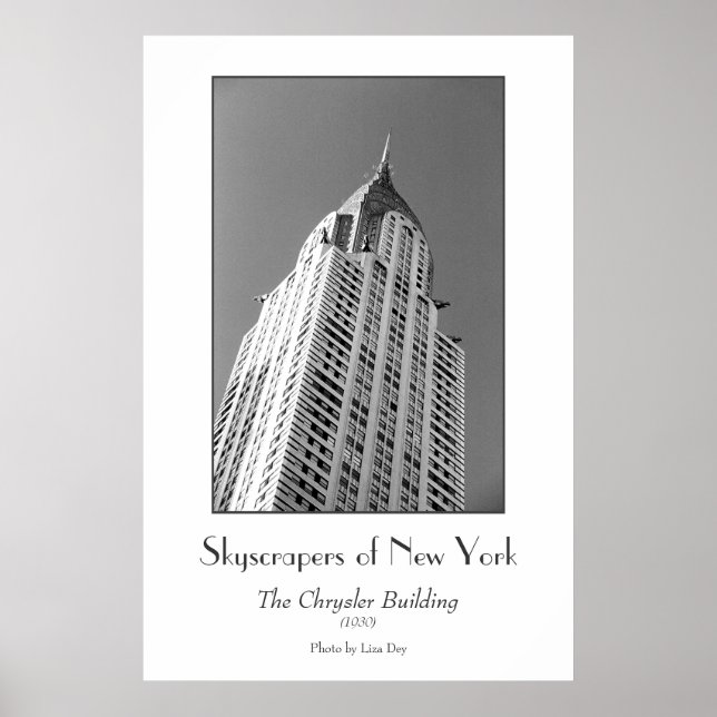 Pôster Cartaz do Chrysler Building (Frente)