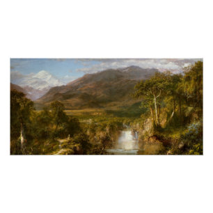 Pôster Cartaz do Coração dos Andes 1859