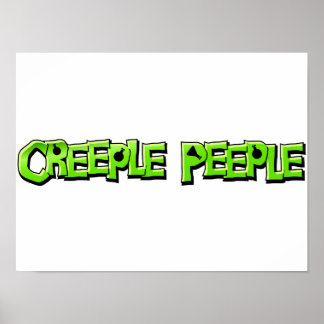Poster cartaz do Creeple Peeple