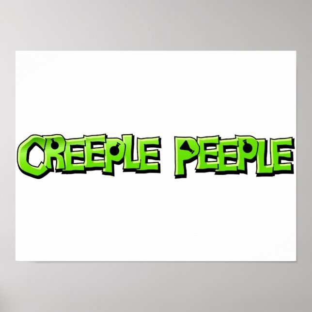 Poster cartaz do Creeple Peeple (Frente)