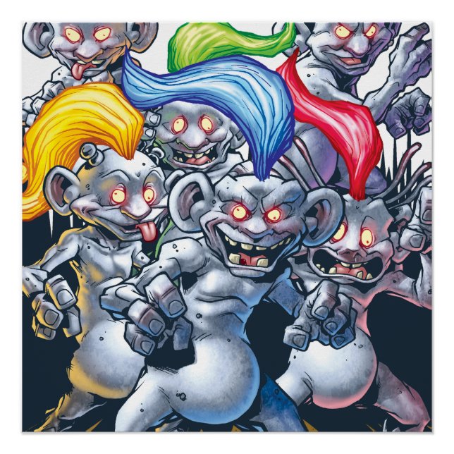 Pôster cartaz do Creeple Peeple (Frente)
