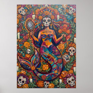 Poster Cartaz do Dia da Sereia Morta