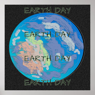 Poster Cartaz do Dia da Terra