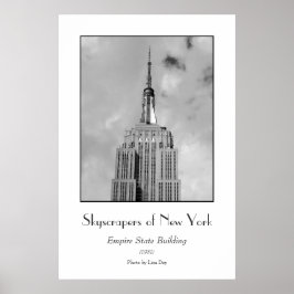 Pôster Cartaz do Empire State Building