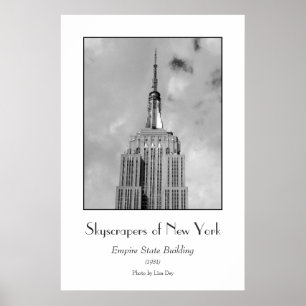 Pôster Cartaz do Empire State Building