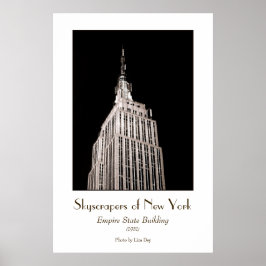 Poster Cartaz do Empire State Building (Tingido)