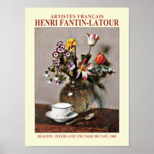Poster Cartaz do EP Fantin-Latour Still Life
