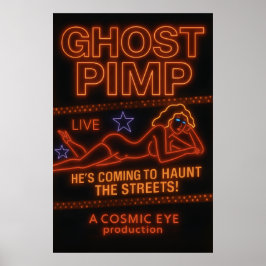Poster Cartaz do Fantasma Pimp