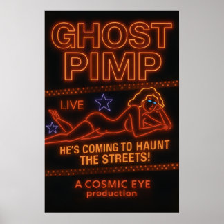 Poster Cartaz do Fantasma Pimp