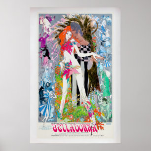 Poster Cartaz do Filme Belladonna  Cartaz Antigo de Anime