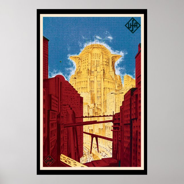 Poster Cartaz do filme Metrópolis (Frente)