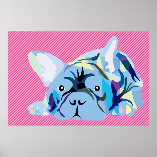 Pôster Cartaz do Frenchie (Frente)