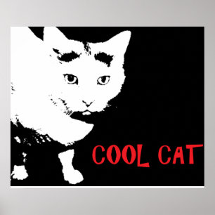 PÔSTER CARTAZ DO GATO LEGAL