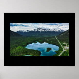 Poster Cartaz do Good Hope Lake Canadá