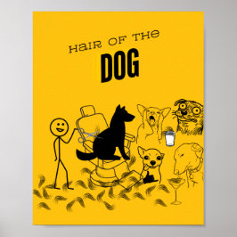 Poster Cartaz do Hair of the Dog ~ Antique Expressions
