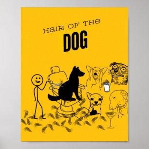 Poster Cartaz do Hair of the Dog ~ Antique Expressions