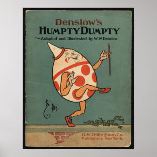 Pôster Cartaz do Humpty Dumpty