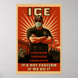Poster Cartaz do ICE