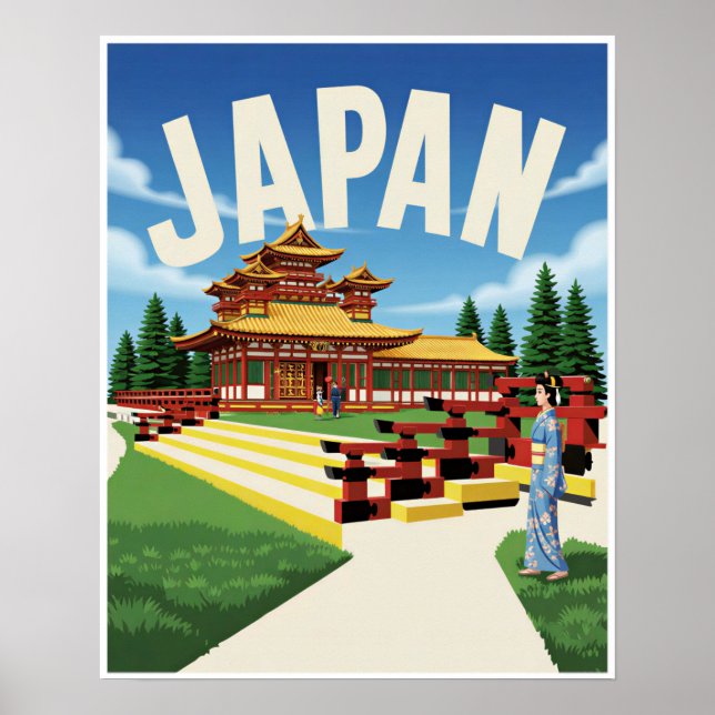 Poster Cartaz do Japão (Frente)
