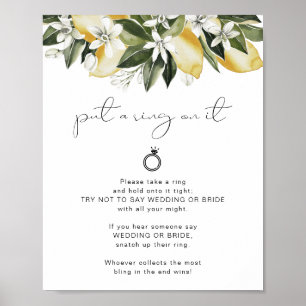 Poster Cartaz do Jogo DAHLIA Lemon Don't Say Bride or Rin