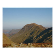 Cartaz do Lago St Sunday Crag Lake District