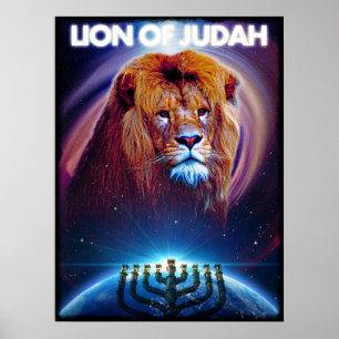 Poster cartaz do leão de judá