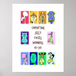 Poster Cartaz do Livro de Rostos Bobos para Contar #7: Nú