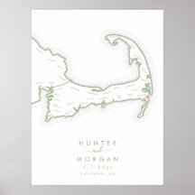 Cartaz do Livro de Visitas de Casamento do Chatham