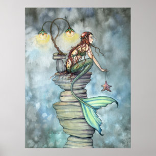 Pôster Cartaz do Mermaid's Perch por Molly Harrison