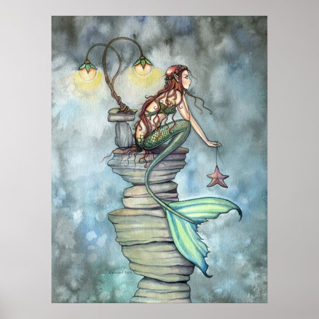 Pôster Cartaz do Mermaid's Perch por Molly Harrison (Frente)