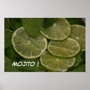Poster Cartaz do Mojito !