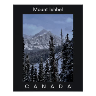 Pôster Cartaz do Monte Ishbel Canadá