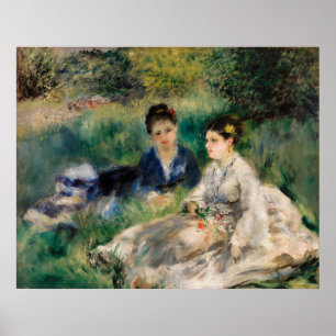 Poster Cartaz do Na Grama de Renoir