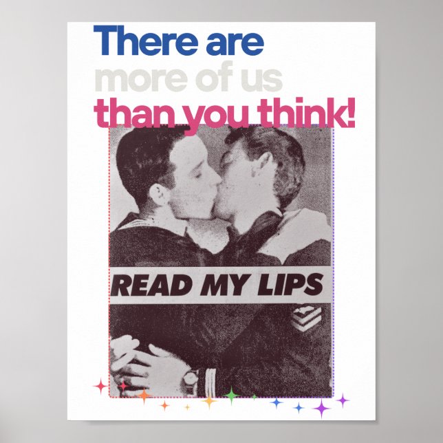 Poster cartaz do Orgulho Queer (Frente)