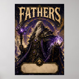 Poster Cartaz do Pai Mágico Feiticeiro