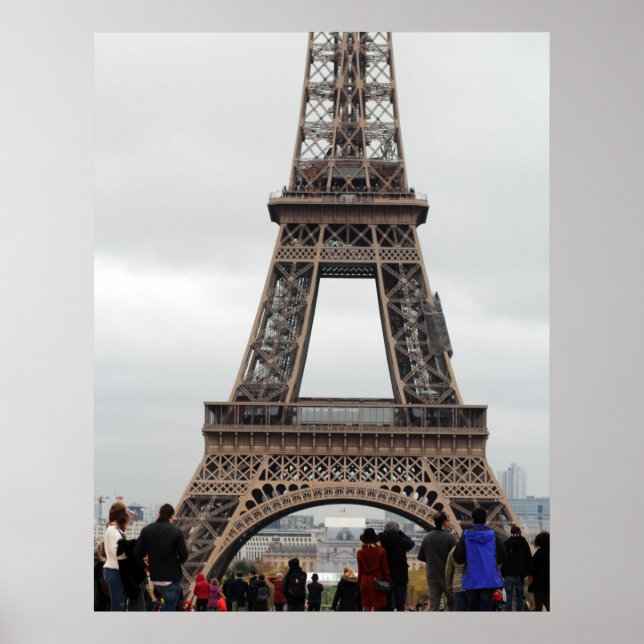 Poster Cartaz do Papel da Torre Eiffel (Matte) (Frente)
