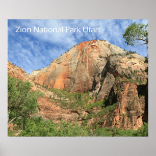 Poster Cartaz do Parque Nacional Zion