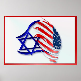 Poster Cartaz do pátio de Israel